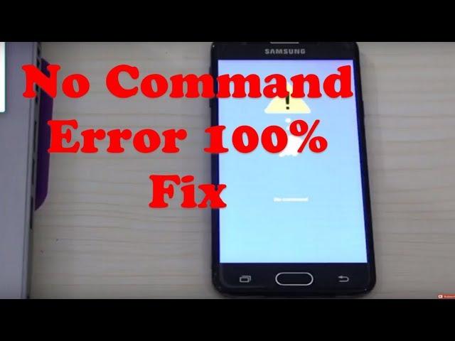 "No Command" Error on Android Mobile Fix!!! (2 Easy Methods)