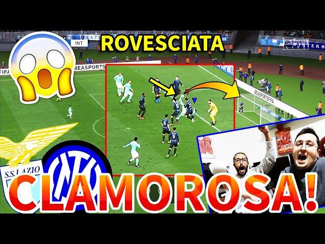  [ROVESCIATA CLAMOROSA] LAZIO-INTER su FIFA 22‼️ [risultato inaspettato]