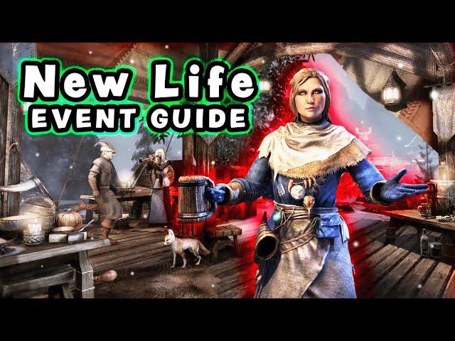 New Life 2024: COMPLETE ESO Event Guide - XP, Rewards & Holiday Fun! 