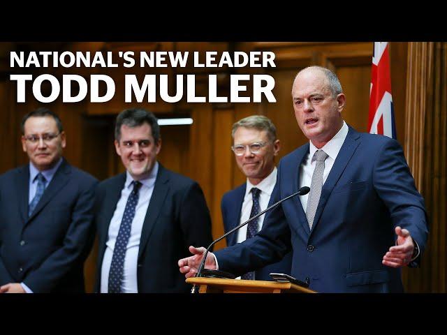 Todd Muller makes his first speech as National Party leader | nzherald.co.nz