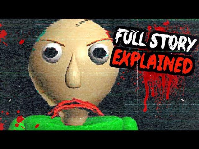 Baldi's Basics STORY, ENDING & SECRET ENDING EXPLAINED