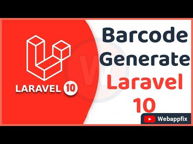 How to Generate Barcode in Laravel 10 | Laravel Barcode Generator | PHP Barcode Generate Example