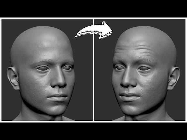 How To Sculpt Blendshapes In ZBrush AU 1 & 2 (Step-By-Step)