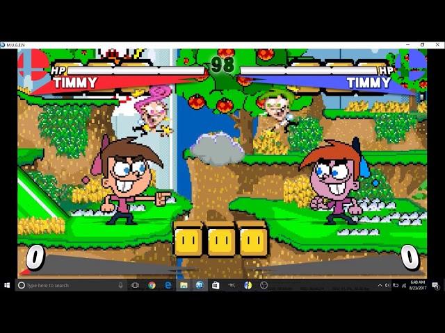 MUGEN: Timmy's first special attack - thebuddyadrian