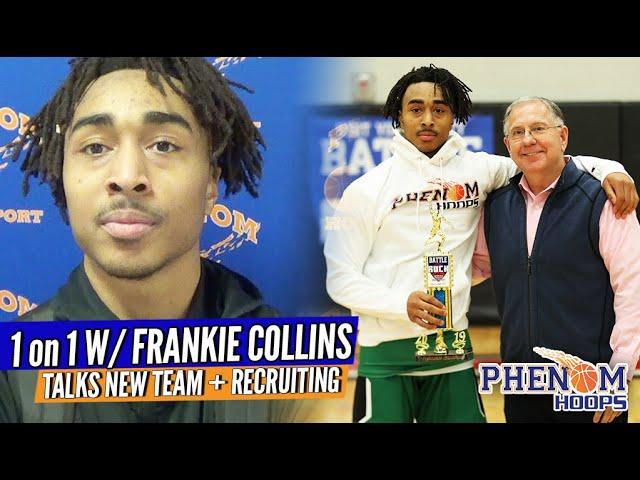 1 on 1 w/ Top 60 Frankie Collins; 2021 PG Talks New Team & Recruiting Update!