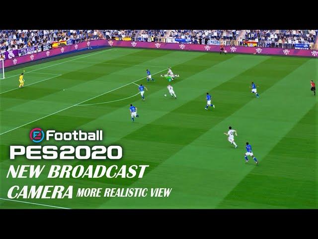 PES 2020 - Broadcast Camera Modding | More Realistic