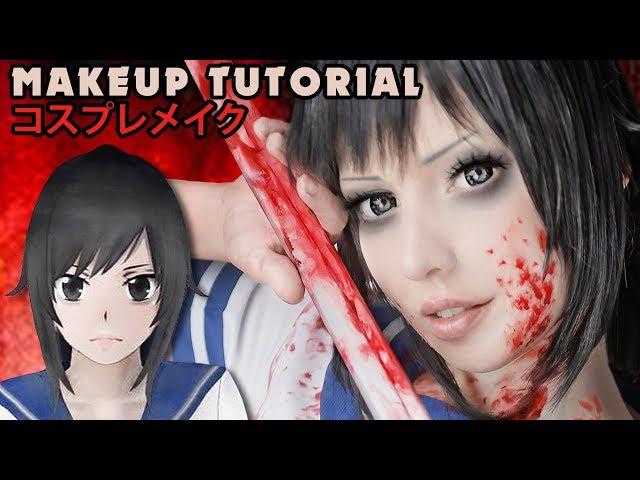  Yandere Ayano Cosplay Makeup Tutorial Yandere Simulator 