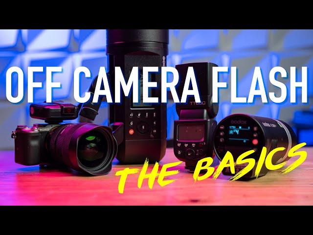 How to Use Off-Camera Flash / photography basics