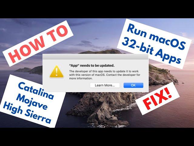 macOS Catalina 32 bit Fix | How to run 32 bit apps on macOS | How to install Parallels