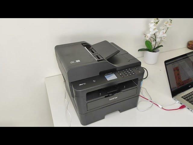 ****KING OF DUPLEX**** Brother MFC-L2750DW Laser Printer Scanner