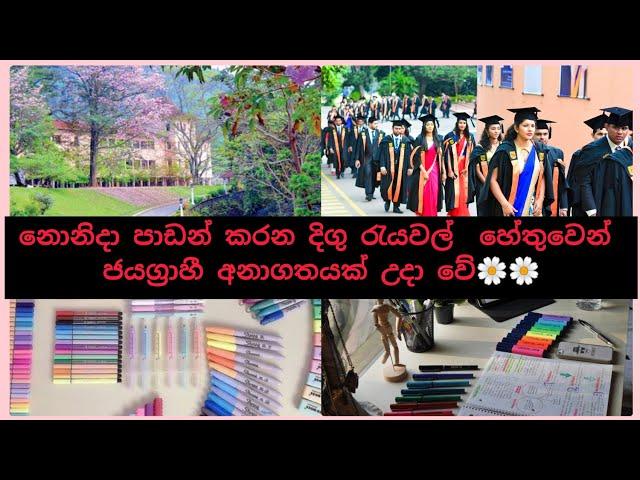 Motivation video in sinhala /motivation supplies /srilankan university student /graduation ceremony