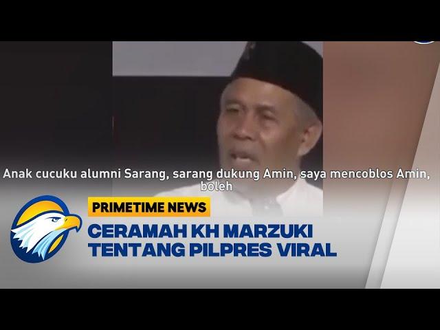 Ceramah Ketua PWNU Jatim Tentang Pilpres Viral