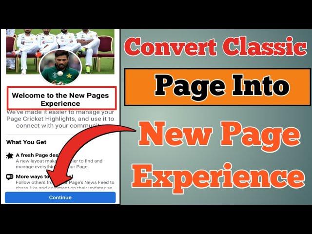 Facebook New Page Experience Option Not Show || Problem Solved