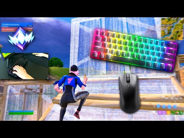 Clicky Razer Huntsman Mini ASMRRanked GameplaySatisfying Keyboard Sounds Fortnite