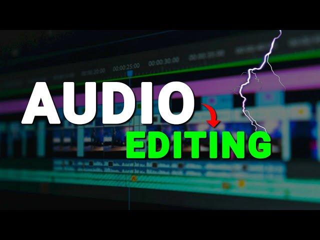 How to Edit Voice for Youtube Videos l Audio Editing Tutorial 