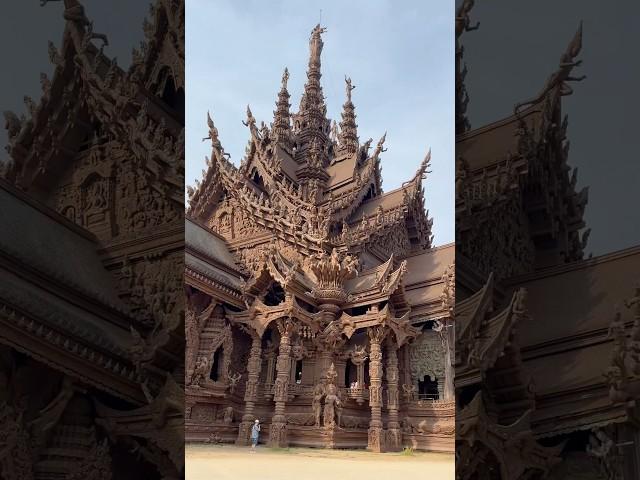 Sanctuary of Truth｜The Stunning Wooden Temple in Pattaya