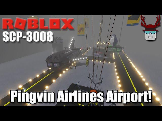 WE BUILT AN AIRPORT! | Roblox SCP-3008