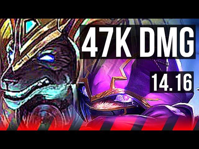 NASUS vs KENNEN (TOP) | 47k DMG, 6k comeback | EUW Challenger | 14.16