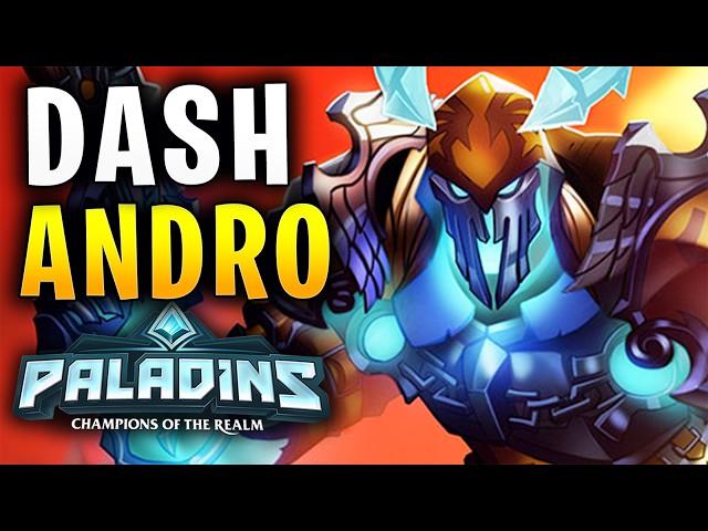 ANDRO FLANK BRAINROT! - Paladins Androxus Gameplay