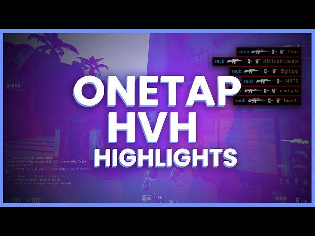 ONETAP UNHITTABLE CONFIG | HVH HIGHLIGHTS VS AIMWARE VS NEVERLOSE VS SKEET / GAMESENSE FREE CONFIG