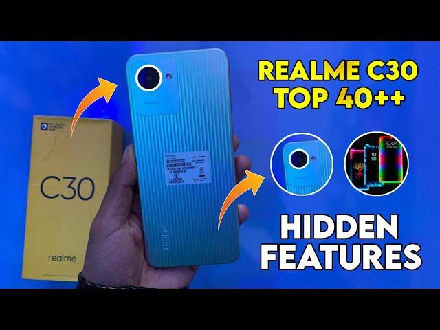 Realme C30 Top 40++ Hidden Features | Realme C30 Tips & Tricks | Realme C30