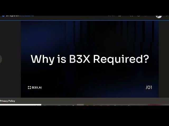 B3X.AI  Defi Protocol For Portfolio Management