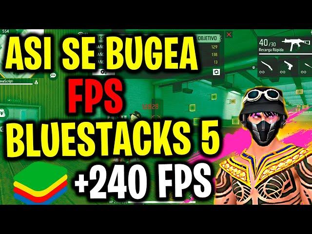   BLUESTACKS 5 ASÍ PUDE BUGEAR FPS  FREE FIRE  #javaff  msi,bluestacks 5 +240 FPS