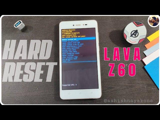 How to Hard Reset Lava Z60 ?