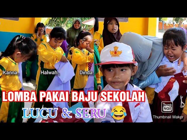 Lomba Pakai Baju Seragam SD Babak penyisihan | SD Negeri 3 Tukak Sadai | Kanna and Nikka