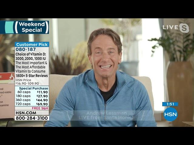 HSN | Andrew Lessman Your Vitamins 02.21.2021 - 01 PM