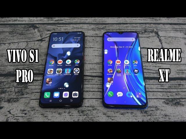 Vivo S1 Pro vs Realme XT | SpeedTest and Camera comparison