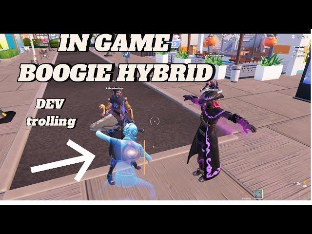 FORTNITE DEV BOOGIE HYBRID IN GAME TROLLING (Theres a tutorial in the description)