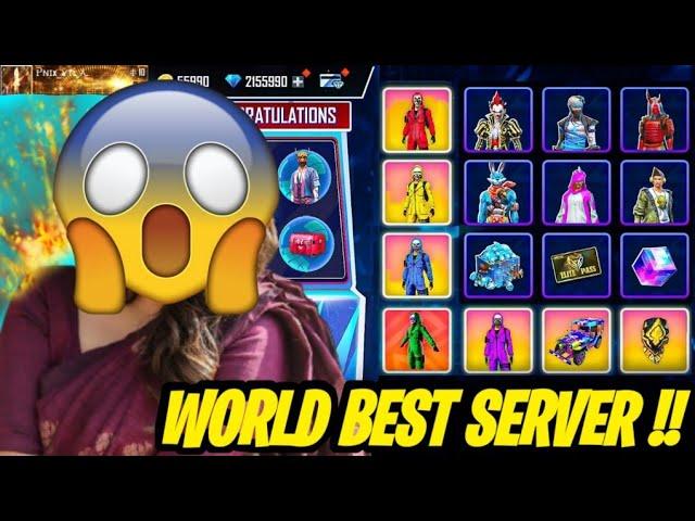  என்ன Server டா இது ? KGF Wish Event || Best Server In FreeFire World  || Pnix Girl Gaming