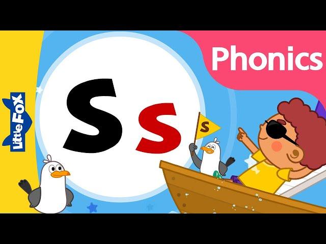 Phonics Song | Letter Ss | Phonics sounds of Alphabet | Nursery Rhymes for Kids