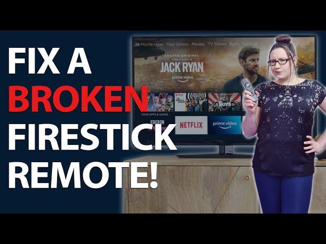 FIX FIRESTICK REMOTE | NOT WORKING OR PAIRING 2022
