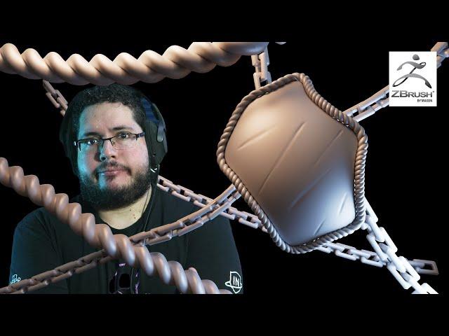 How to Create Ropes and Chains in ZBrush