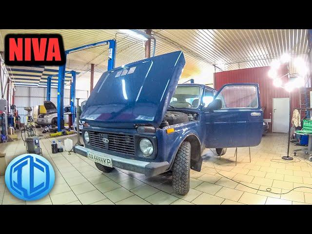 LADA 4x4 на обслуживании у автоэлектрика