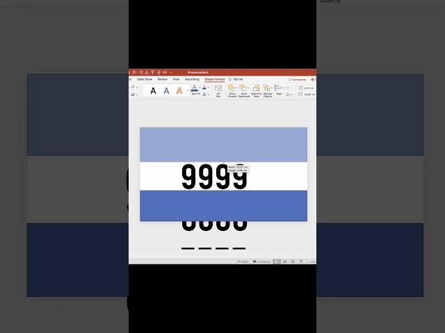 Numbers animation in PowerPoint  #ppt  #presentation