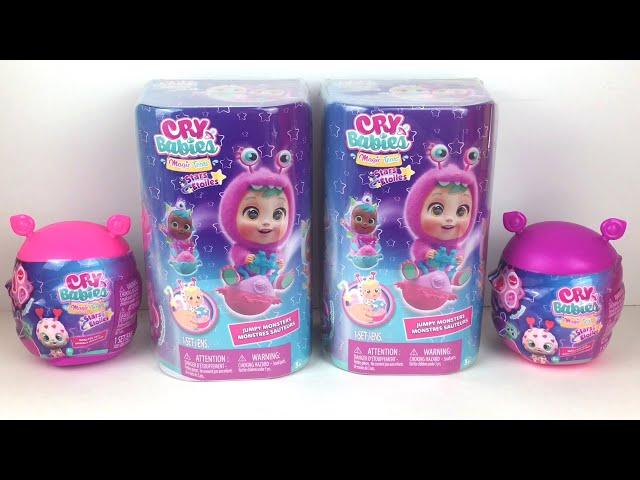 Cry Babies Stars Jumpy Monsters Dolls & Monster Pets Surprises  Unboxing & Review