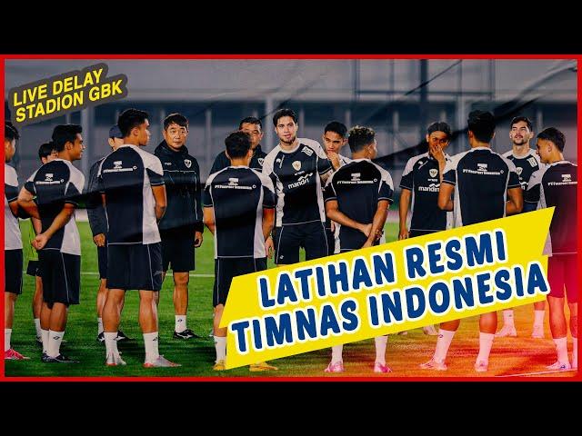 LIVE DELAY: Latihan Resmi Timnas Indonesia di GBK Jelang Lawan Jepang