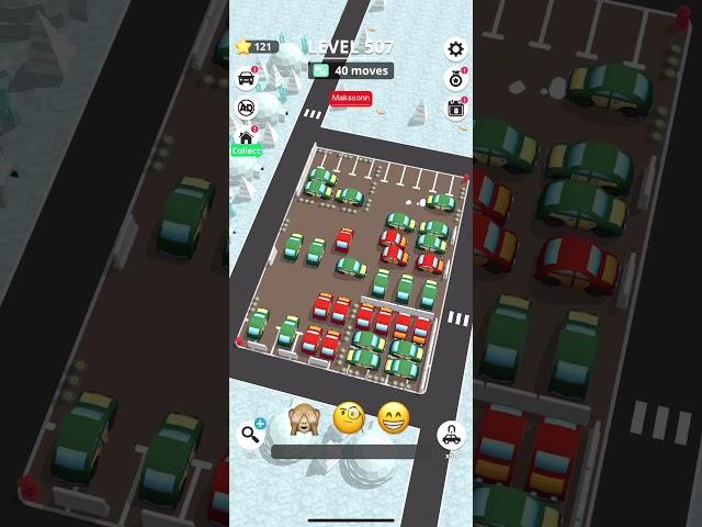 Car Park 3D - Lvl 507 Gameplay Walkthrough! (iOS/Android) #videos #games #carpark3d #youtubevideos