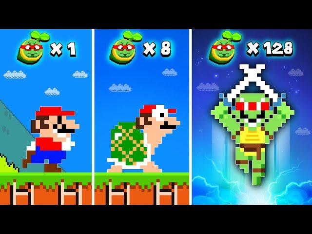 Super Mario Bros. But Every Seed Makes Mario Become NINJA TURTLES!