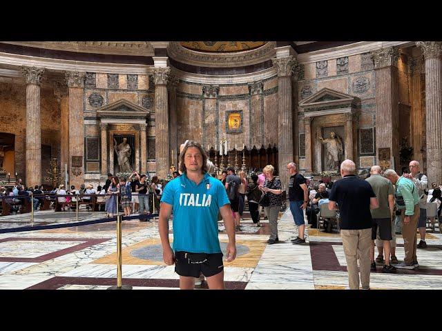 Inside The Pantheon Rome Italy