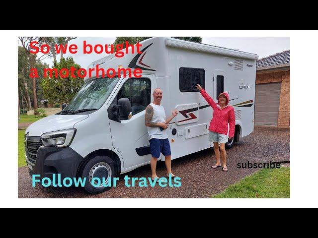 Motorhome newbies, the beginning of our travel adventures.