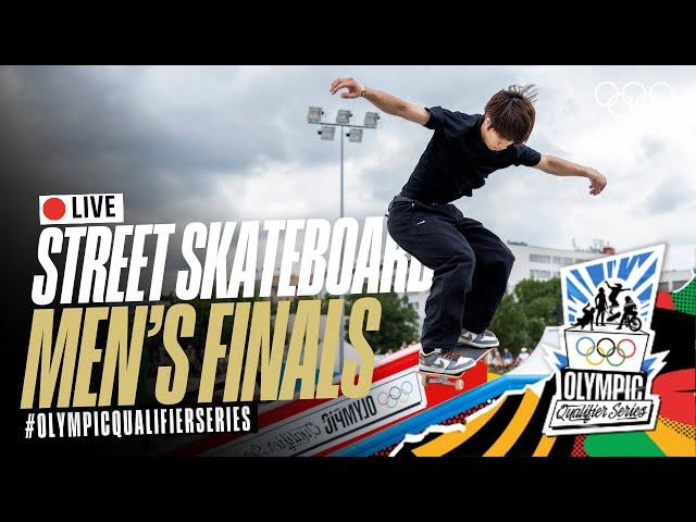  LIVE Street Skateboarding: Men's Finals! | #OlympicQualifierSeries