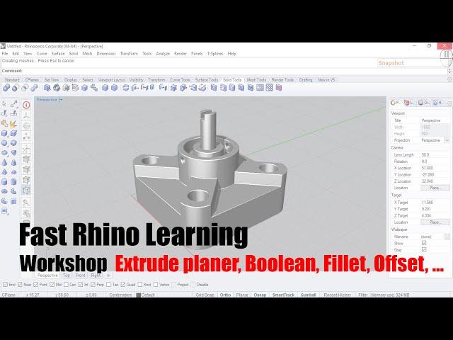 workshop - Fast rhino learning