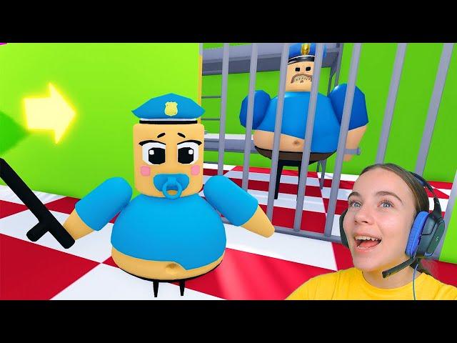 ИГРАЮ ЗА МАЛЫША БАРРИ в ROBLOX!