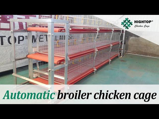 HIGHTOP AUTOMATED BROILER CAGE