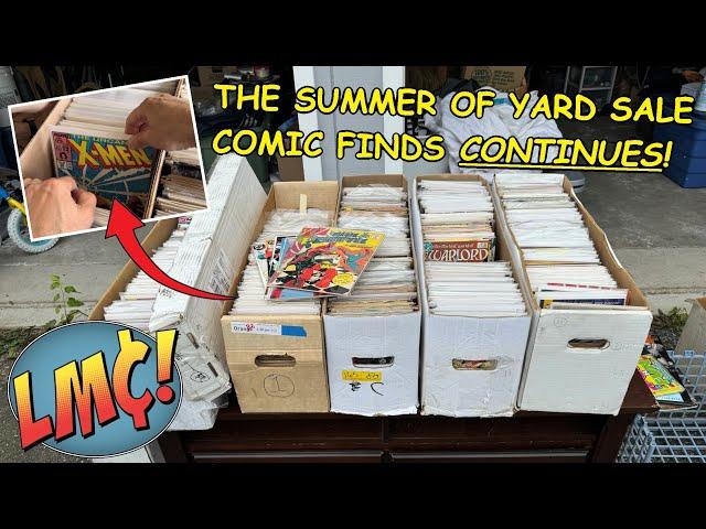 The Summer of Great Yard Sale Comic Finds Continues!