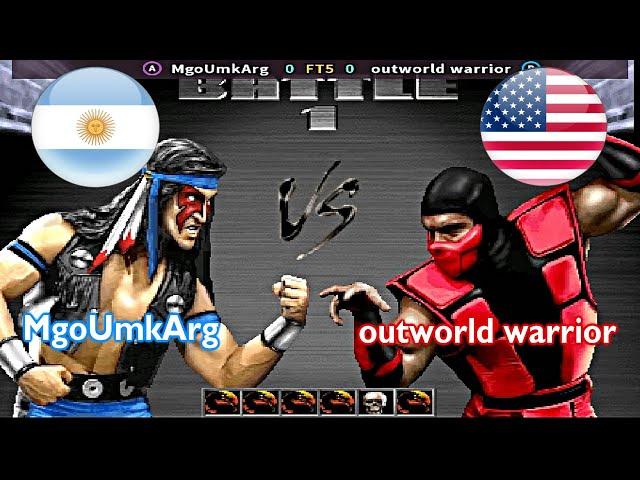 UMK3 - MgoUmkArg vs outworld warrior FT5